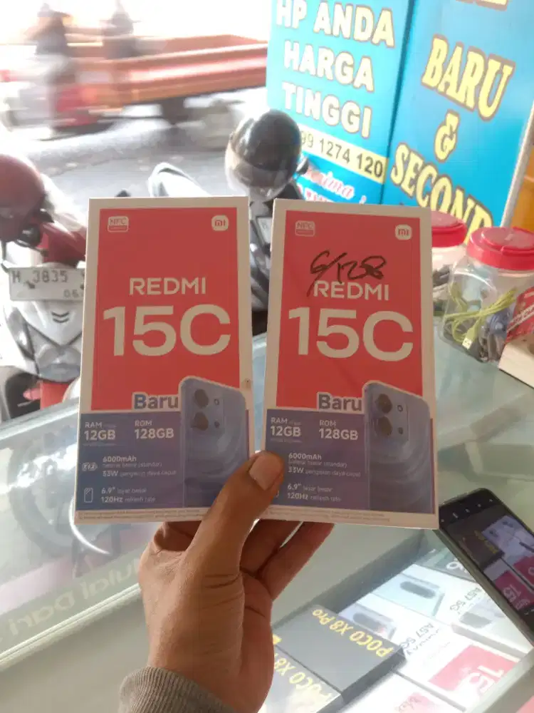 [ Fast respon WA ] Xiaomi Redmi 15C NFC 6+6/128 Garansi resmi 15bln