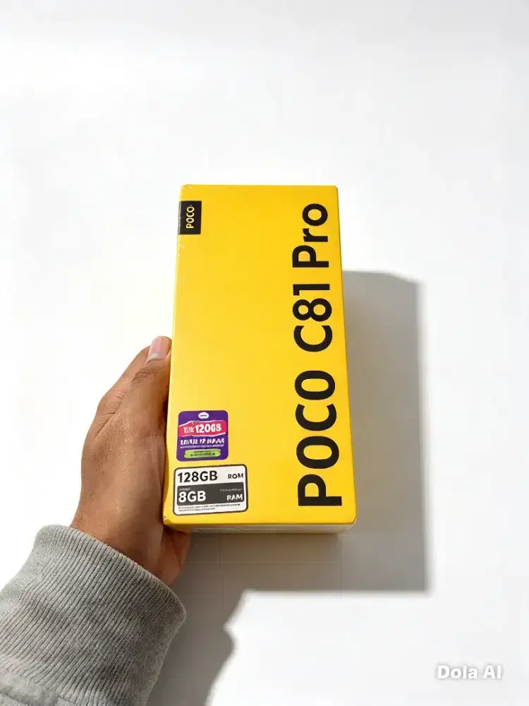 Fast respon WA Poco C81 Pro 4+4/128 Garansi resmi 15bln