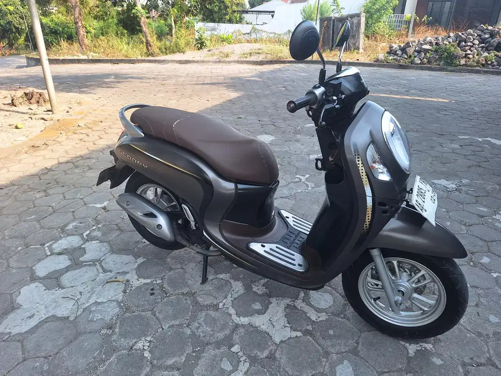 Scoopy keyless 2023 km rendah bisa cash/kredit syariah TERMURAH