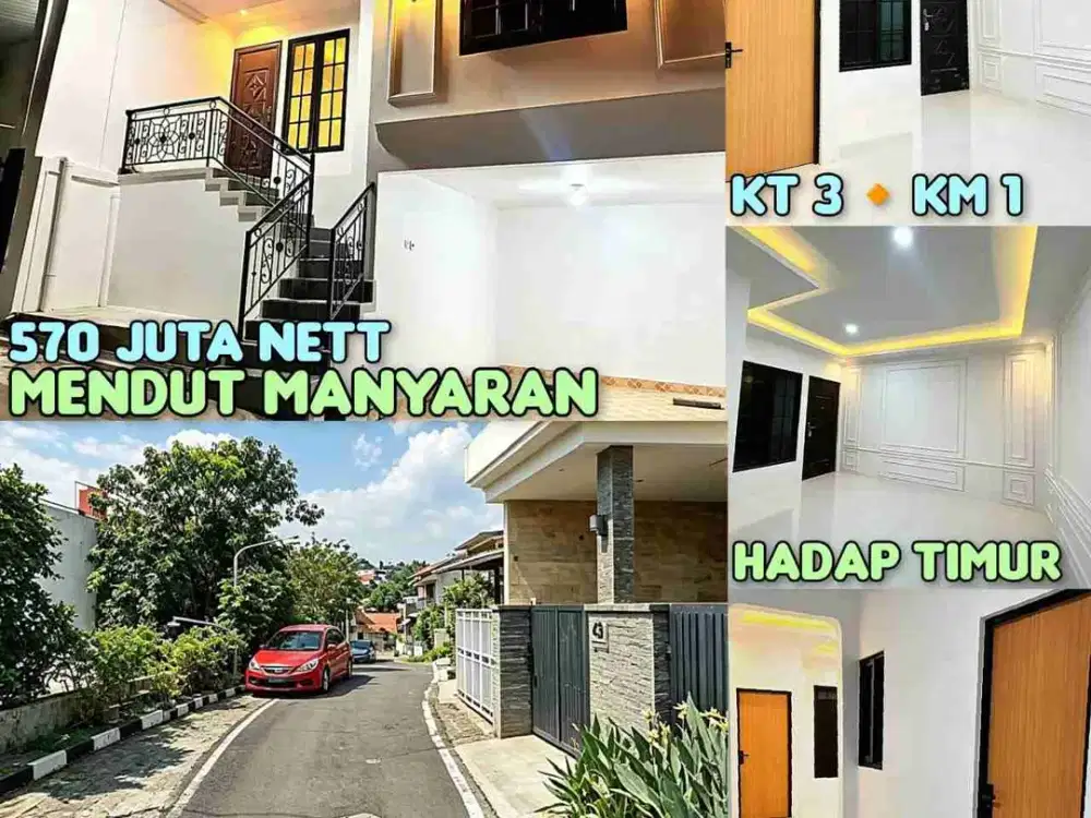 DIJUAL RUMAH MANYARAN SEMARANG. JL. MENDUT MANYARAN