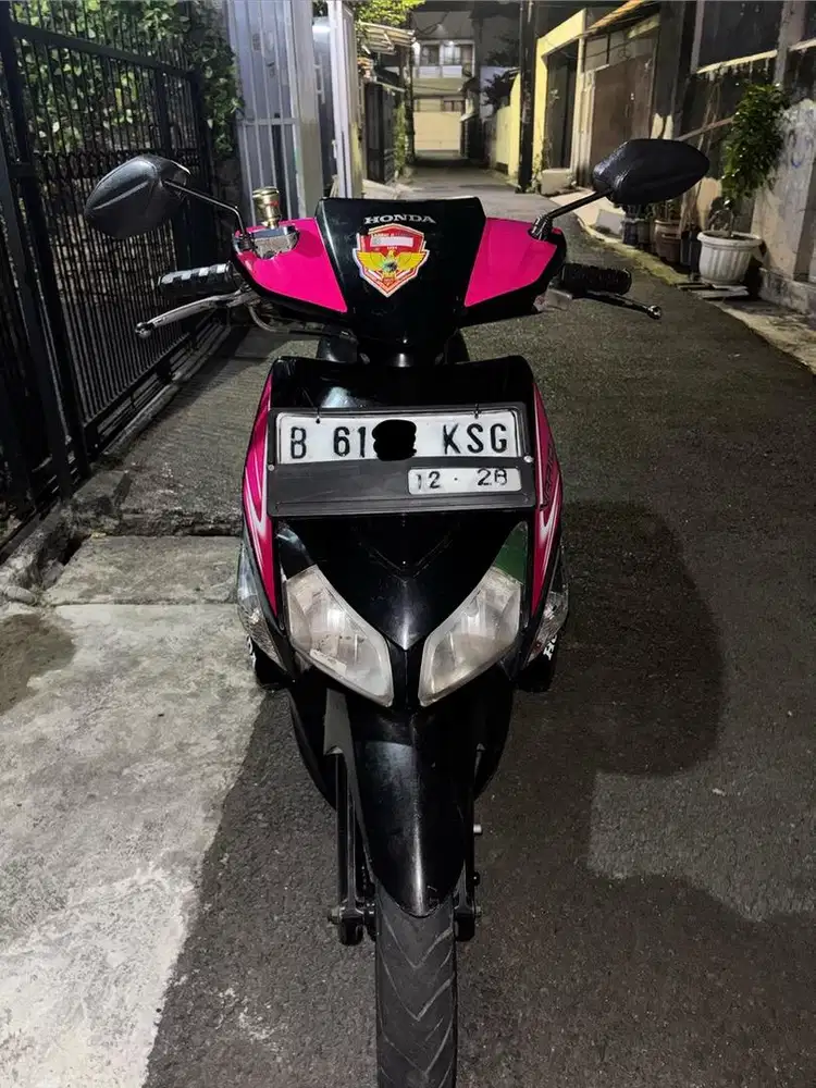 Dijual motor pemakaian pribadi
