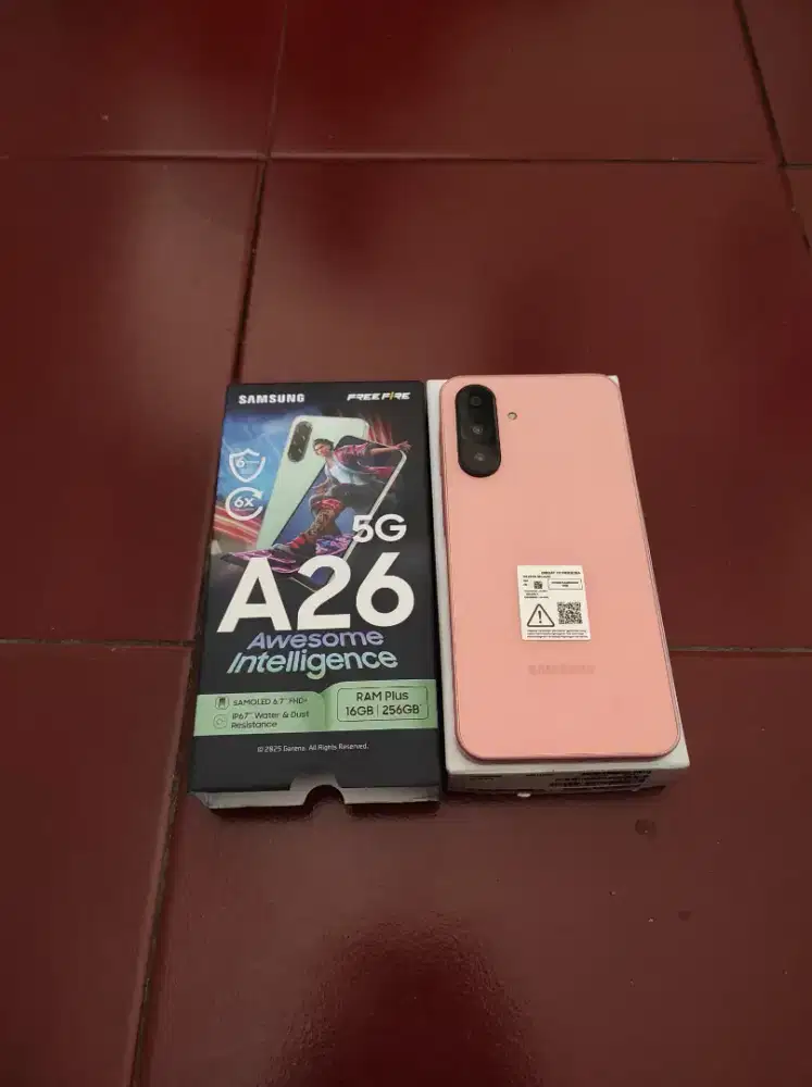 Fast respon WA Samsung Galaxy A26 5G 8/256 Mulus Segel Fullset