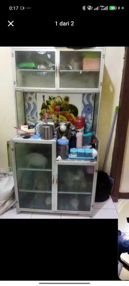 Lemari rak piring