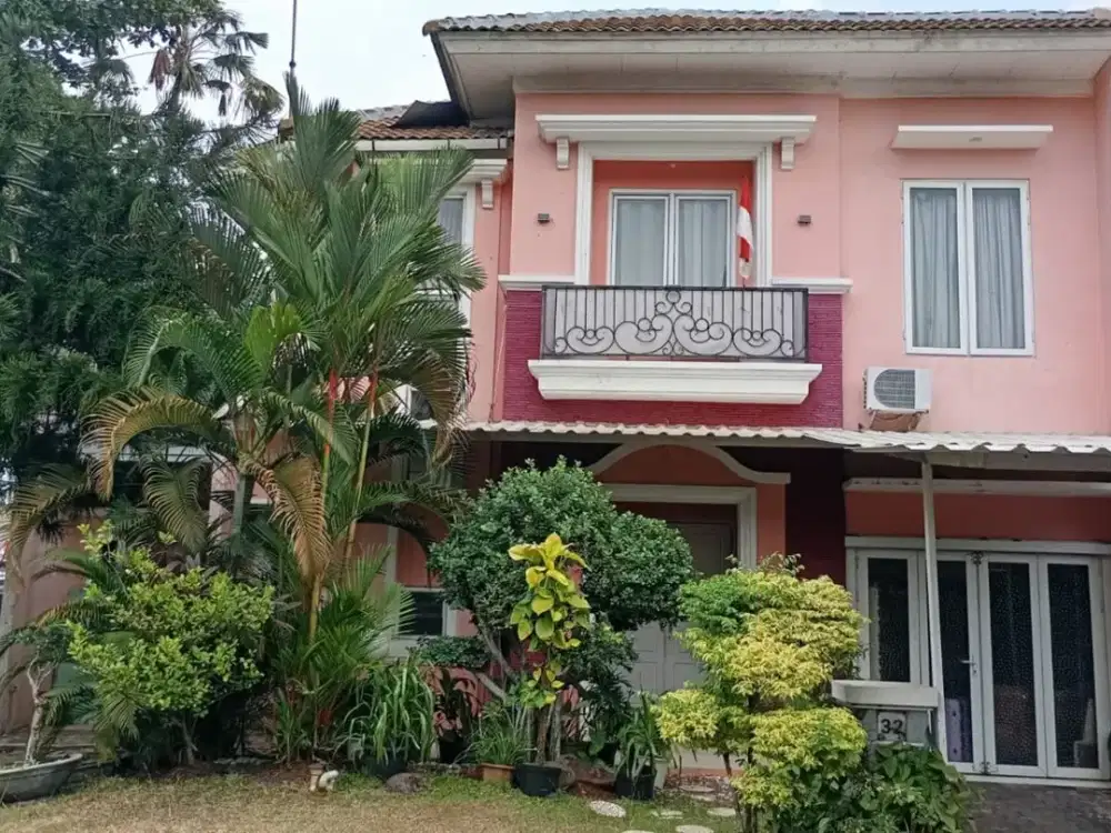Di Jual Lelang Rumah 2 Lantai di Perumahan Summarecon Gading Serpong, Cluster Crystal Residence, Jalan Crystal Barat 3 Kelurahan Pakulonan Barat, Keca