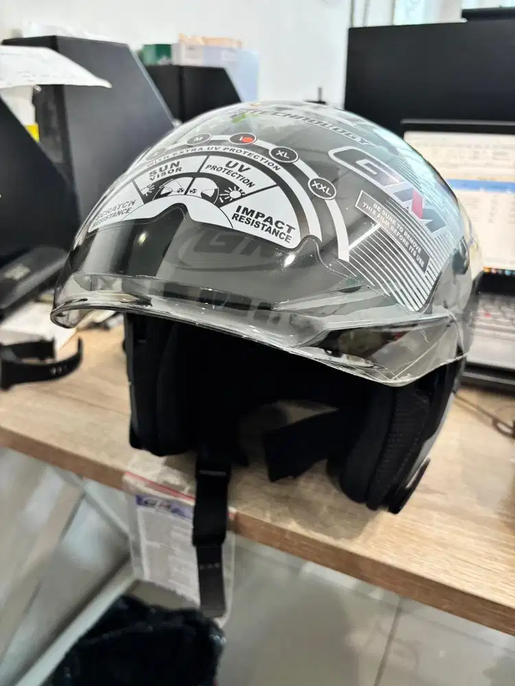 Helm GM Furry L Grey Doff