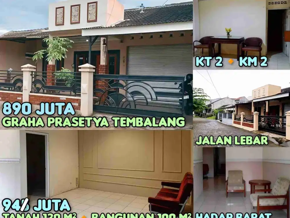 DIJUAL RUMAH PERUM GRAHA PRASETYA TEMBALANG SEMARANG. DI PEDALANGAN BANYUMANIK SEMARANG