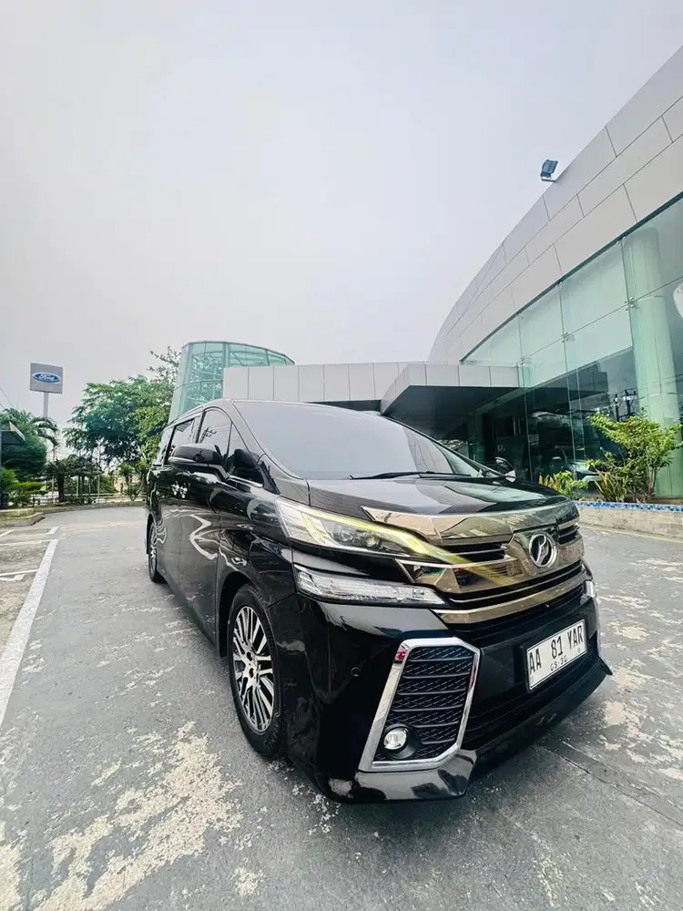 TOYOTA VELLFIRE ZG 2017/2016 BUKAN Z ATAU G
