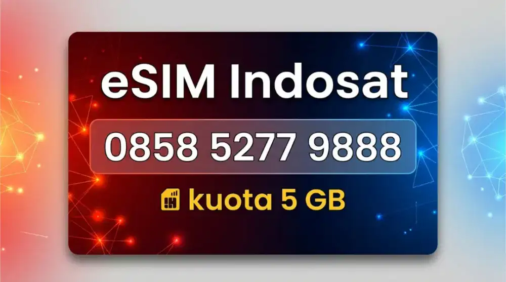 Esim Indosat im3 9888