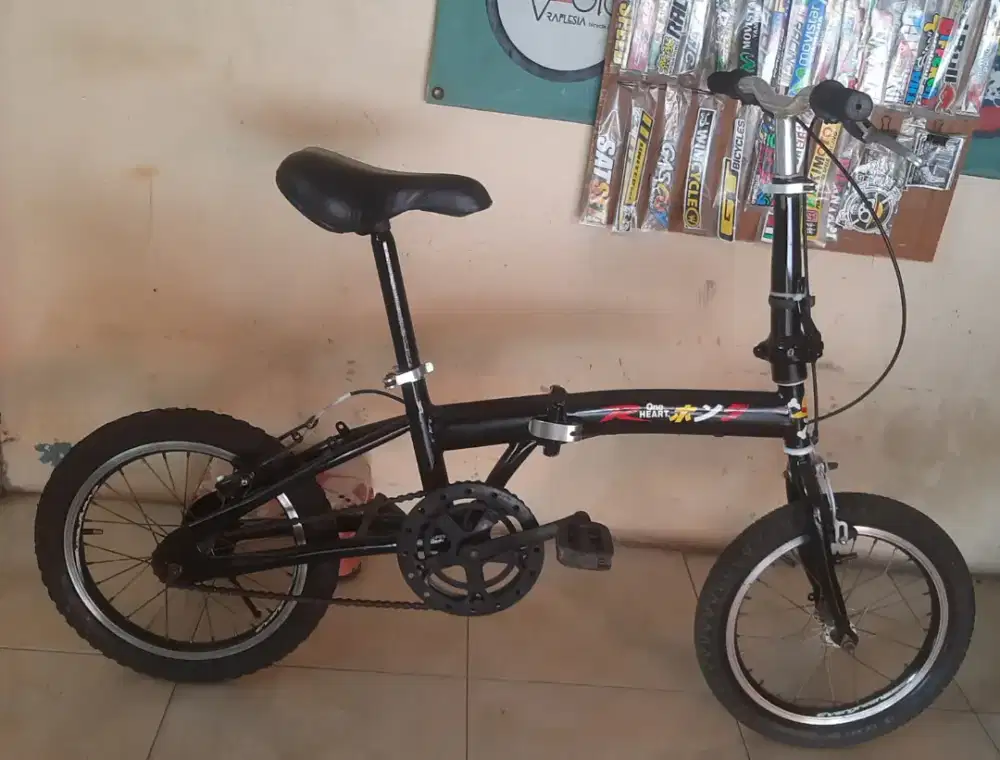 Sepeda Lipat Repaint 16 Mantab
