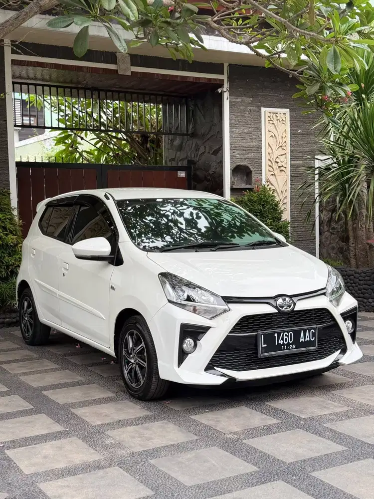 Toyota Agya Matic irit dicari orang warna favorit putih 2021