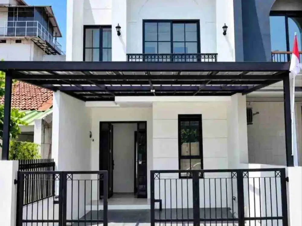 Jual rumah baru siap huni 2 lantai di regol sayap bkr