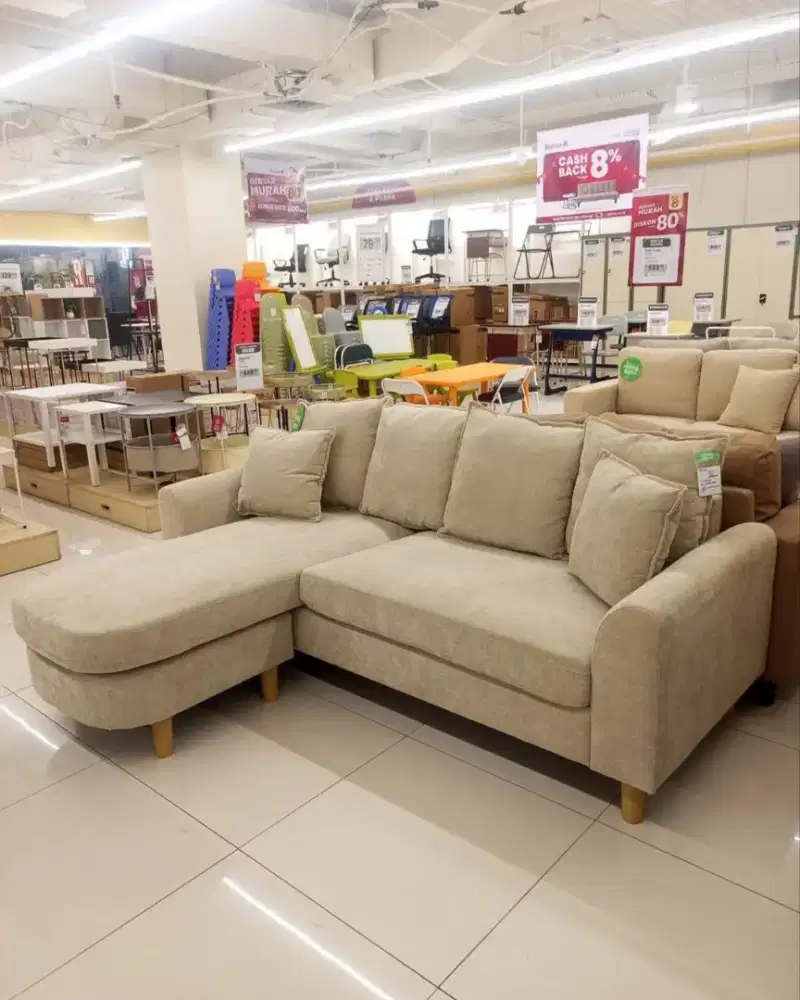 Sofa 3 Dudukan L Morel