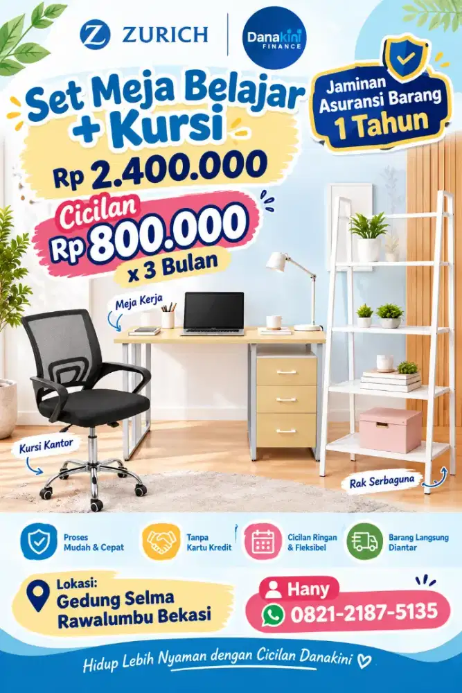jual paket ruang belajar murah