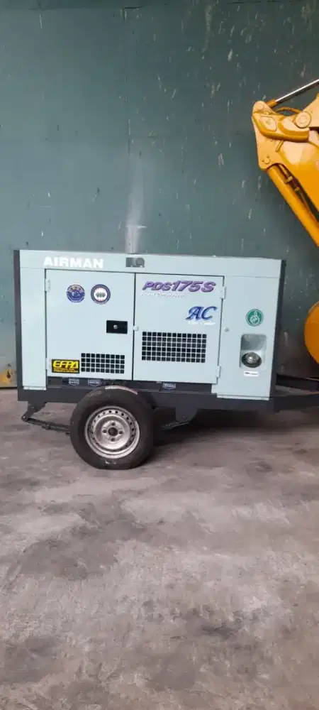 kompresor udara Airman PDS175S Air Compressor Build Up Harga TDP