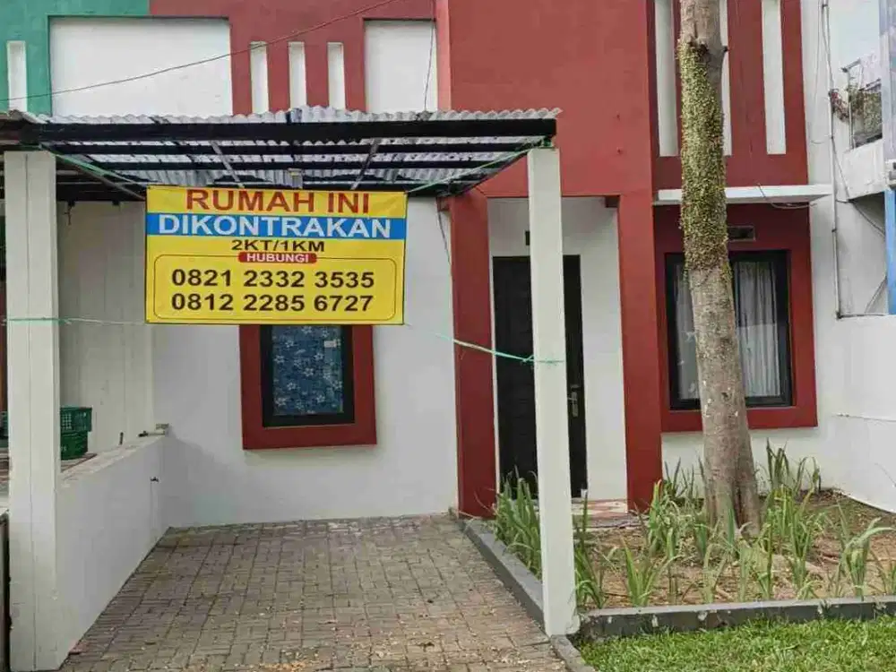 DISEWAKAN RUMAH DEKAT DENGAN MASJID RUMAH 2 KAMAR MARRAKESH CIWASTRA BANDUNG
