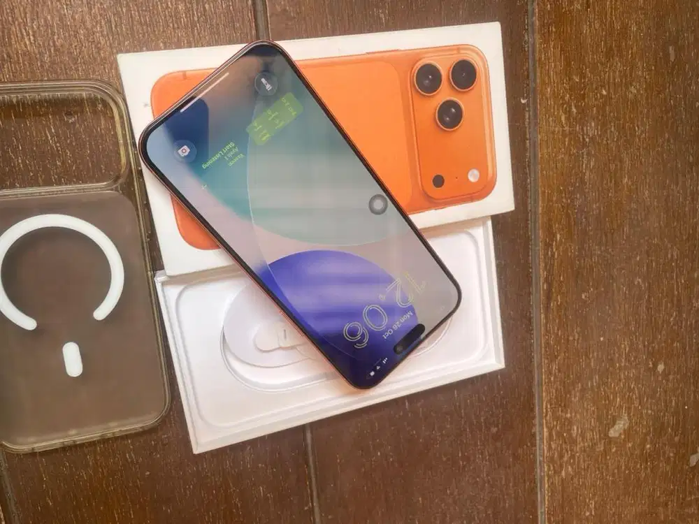 Iphone 17 pro max 256gb cosmic orange garansi