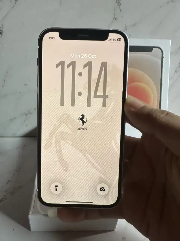 iPhone 12 Mini 64Gb White All Operator, Fullset Mulus Nominus