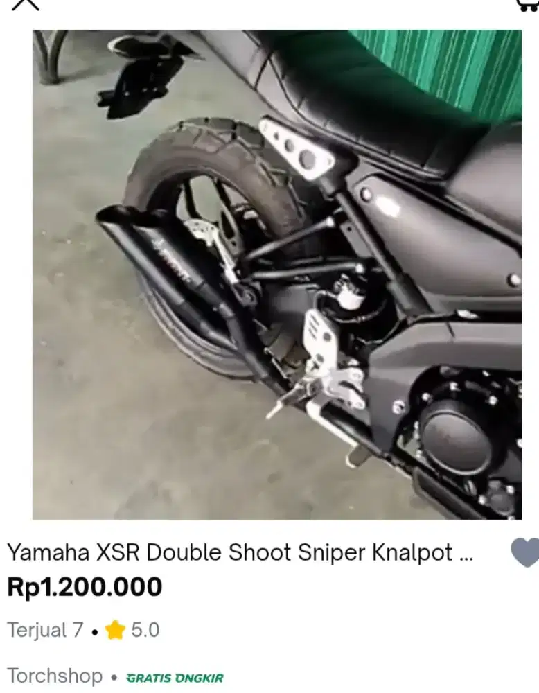 SNALPOT RACING YAMAHA XSR 155 SNIPER CLASSIK