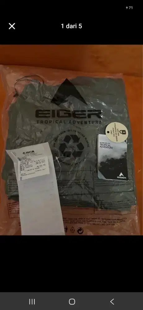 Celana gunung eiger outdoor