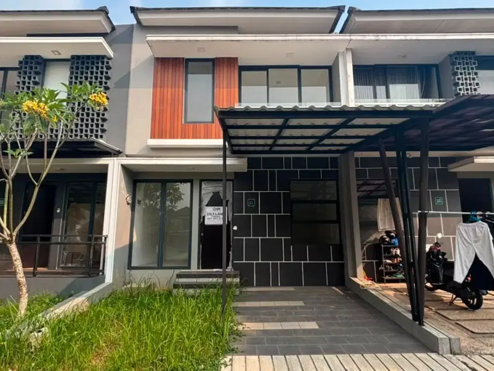 Di Jual Lelang Rumah 2 Lantai di Golden Park 2 Cluster Flower Garden Kecamatan Cisauk. Kabupaten Tangerang,