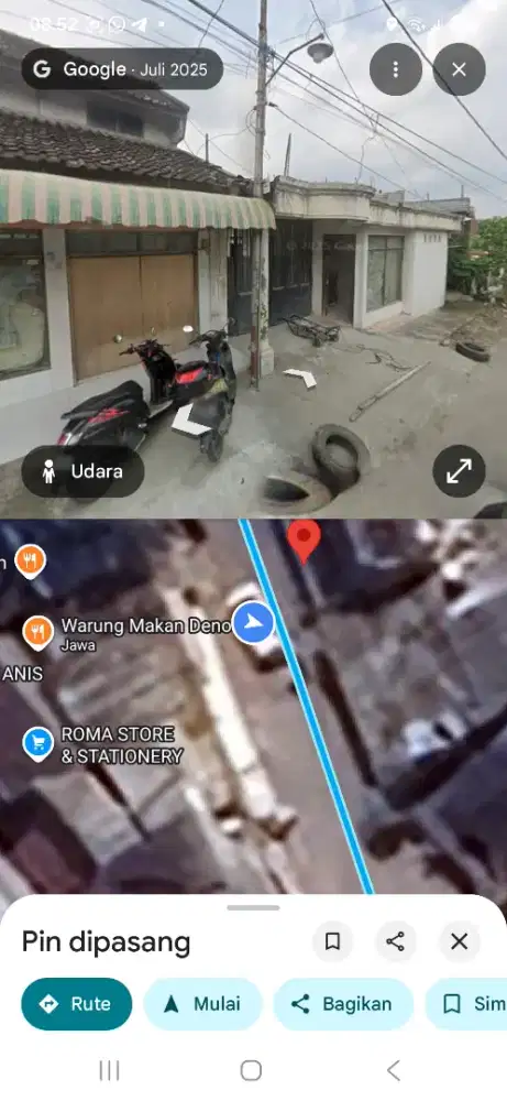 Dijual Tanah dan Bangunan lokasi strategis Baureno