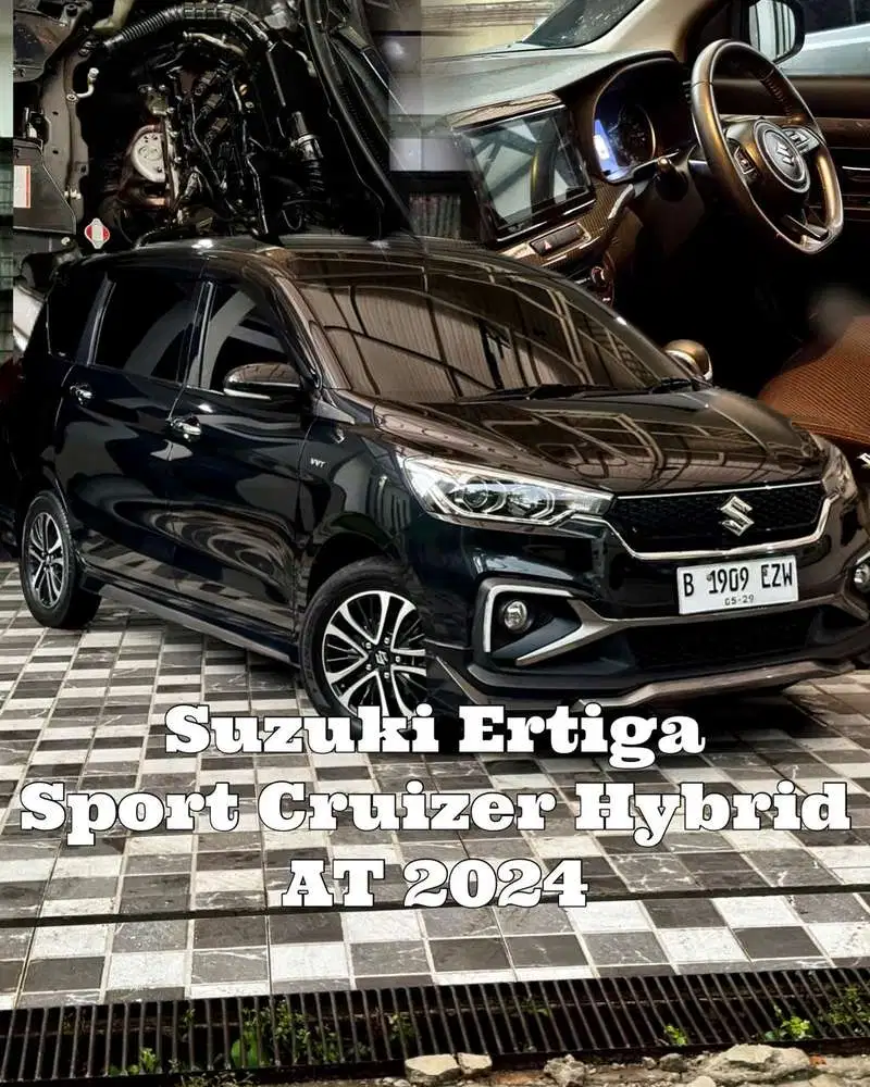 Suzuki Ertiga Sport Cruzer Hybrid AT Matic 2024 Tangan Pertama