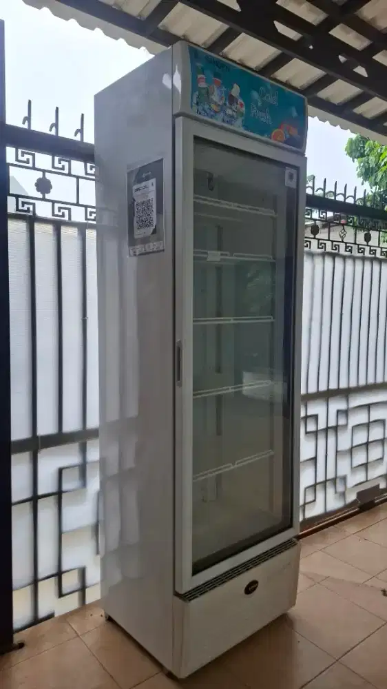 Showcase Kulkas Sanden 1 Pintu
