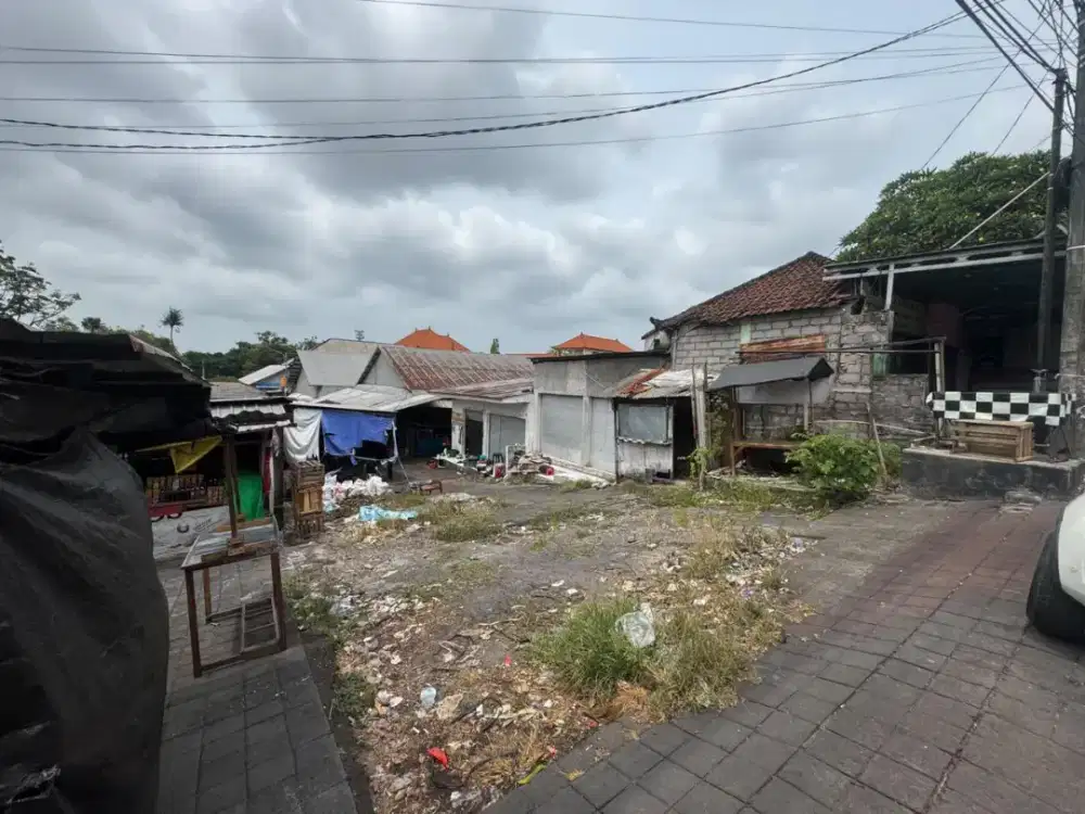 Jual tanah 290 m2 di JL utama raya Canggu Bali