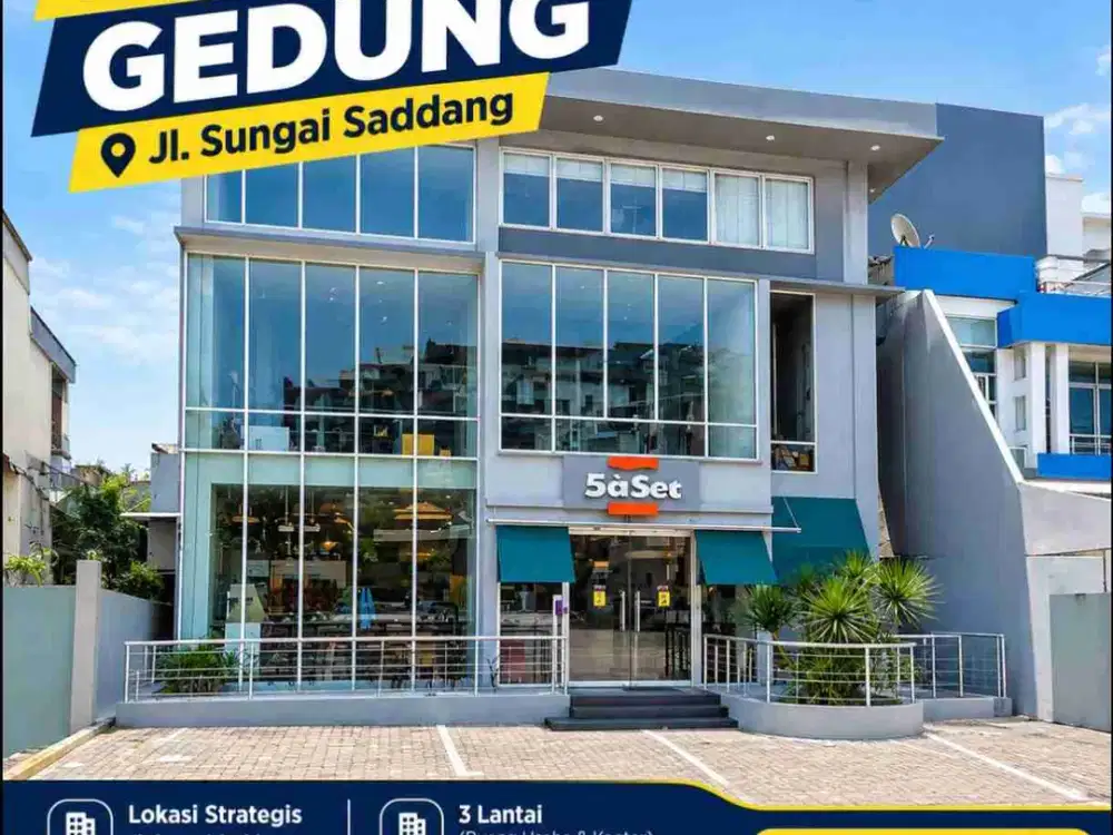 Di jual Gedung Kantor Pusat kota Makassar