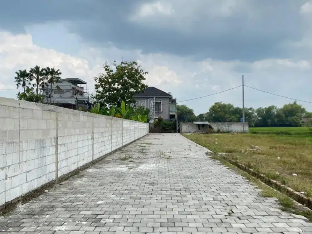 dijual tanah kavling luas 228m2 lokasi di solobaru di jl bima sakti gedangan depan perumahan central park