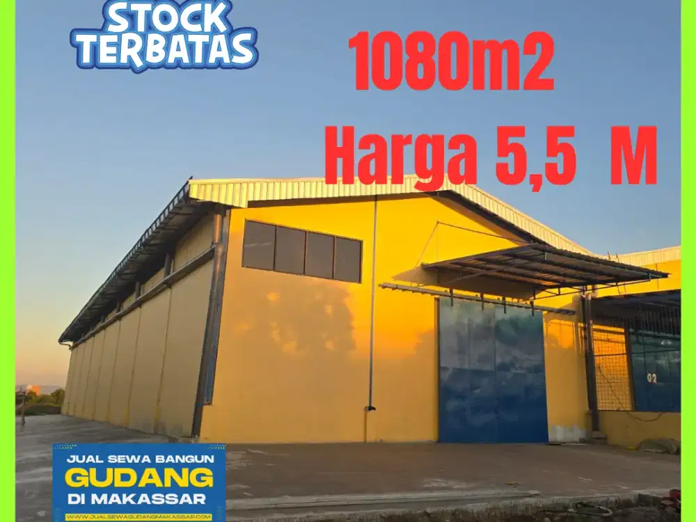 GUDANG BARU SIAP PAKAI BEBERAPA UKURAN SESUAI BAJET DAN KEBUTUHAN USAHA