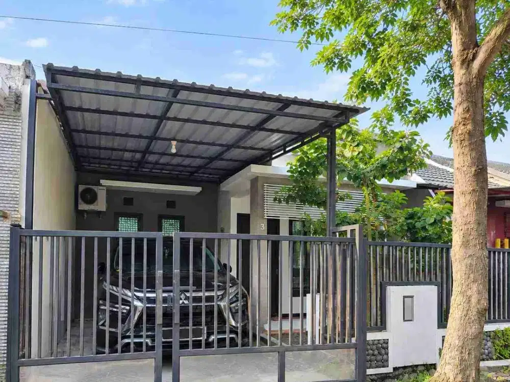 DIJUAL – Rumah SHM LT 112 m², 3 KT, Bonus Kitchen Set & 2 AC Dekat Bandara Juanda
