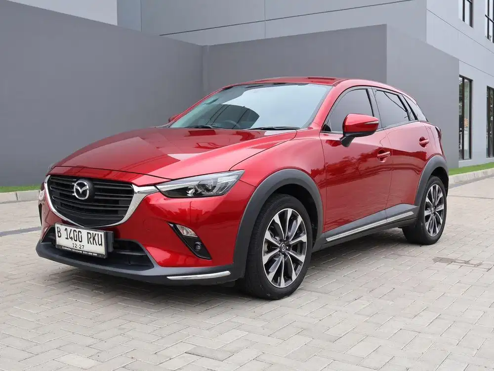 MAZDA CX3 SPORT 1.5  MATIC AT 2022 MERAH LOW KM PAJAK PANJANG GENAP