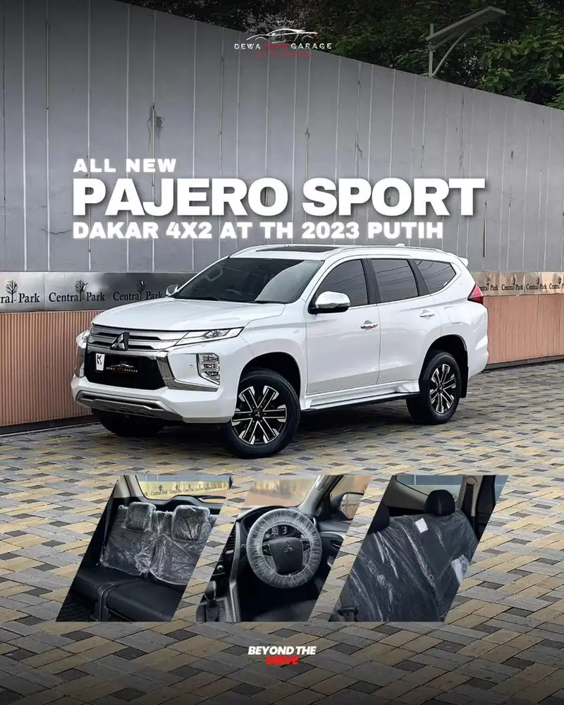 ODO 7 RB PERAK ! PAJERO DAKAR 4X2 MATIC 2023 PUTIH ISTIMEWA