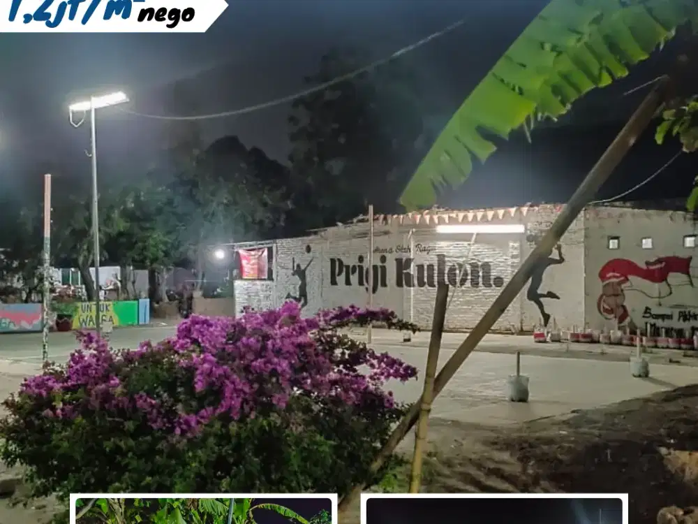 Tanah Pekarangan di Prigi Kulon, Ketandan, Klaten Utara