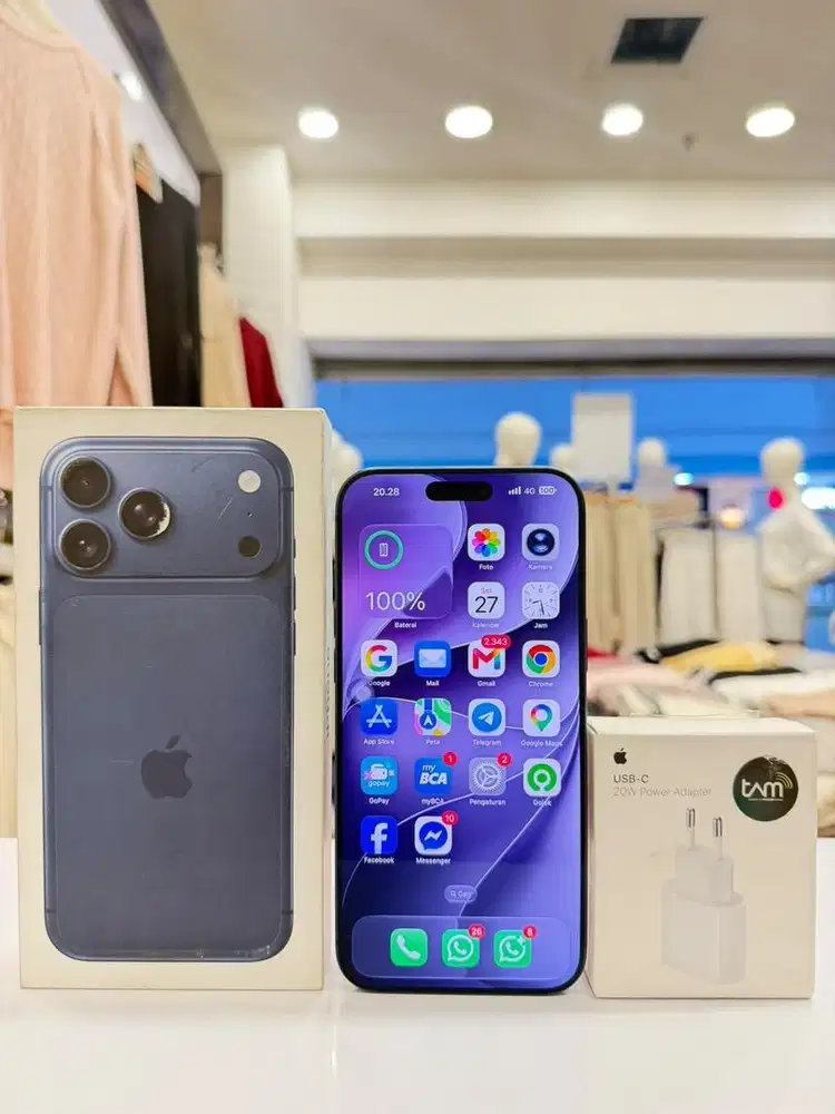 iPhone 17 Pro Max 256gb Garansi resmi