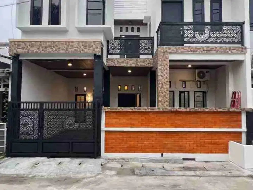 Rumah 2 Lantai Siap Huni, Desain minimalis Mewah, Bekasi