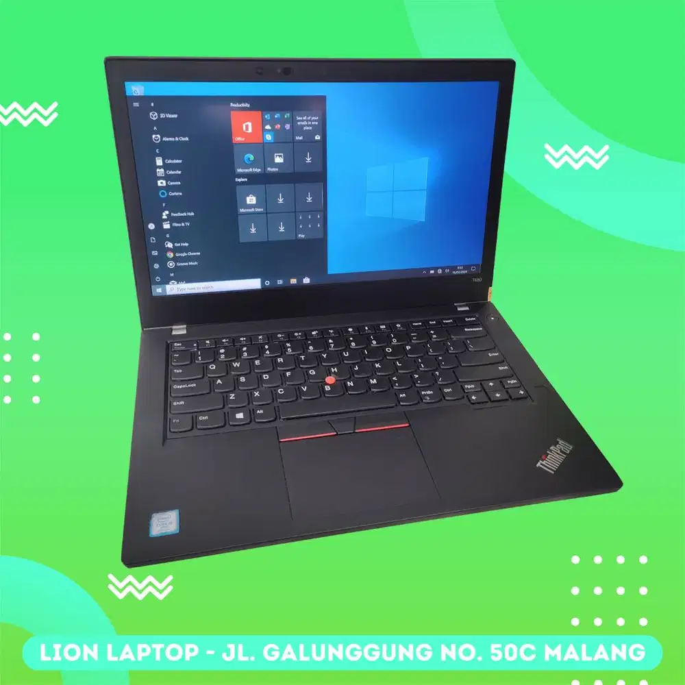 RAM 8GB Core i5 gen 8 Lenovo Thinkpad T480 [28|10]