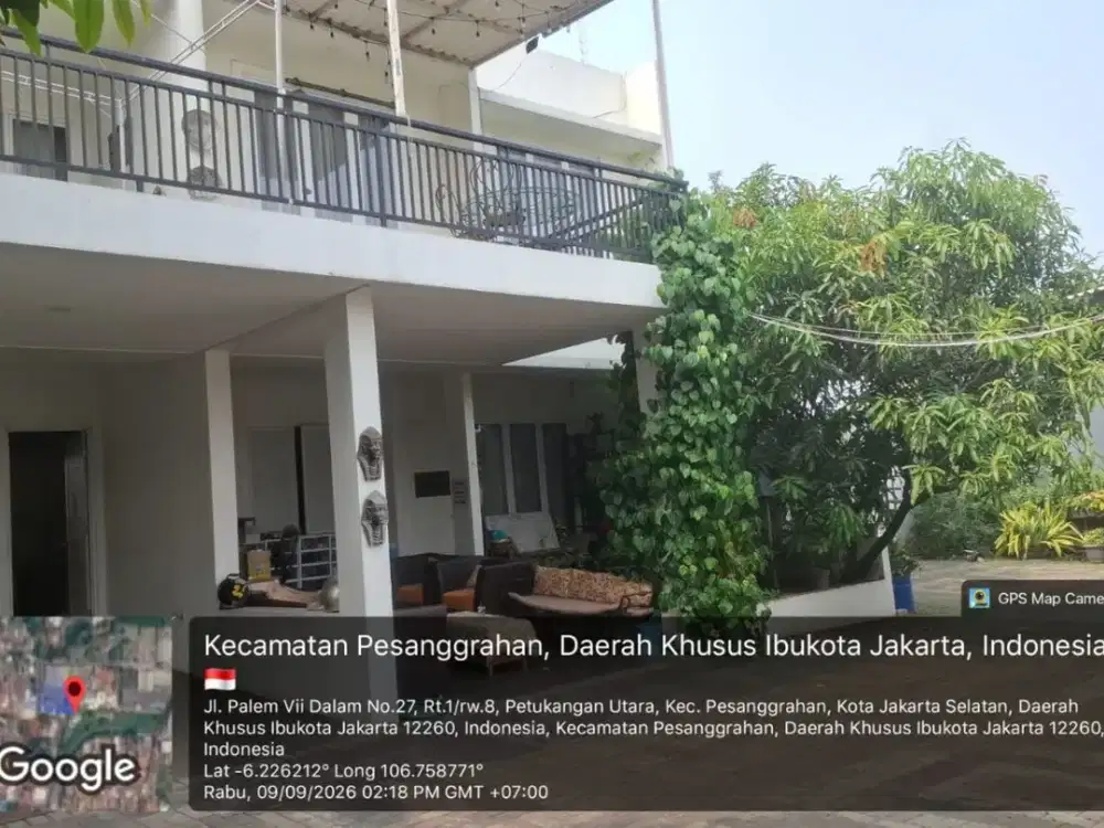 Jl. Palem VII No. 27, RT 002 RW 008, Kel. Petukangan Utara, Kec. Pesanggrahan, Kota Administrasis Jakarrta Selatan,