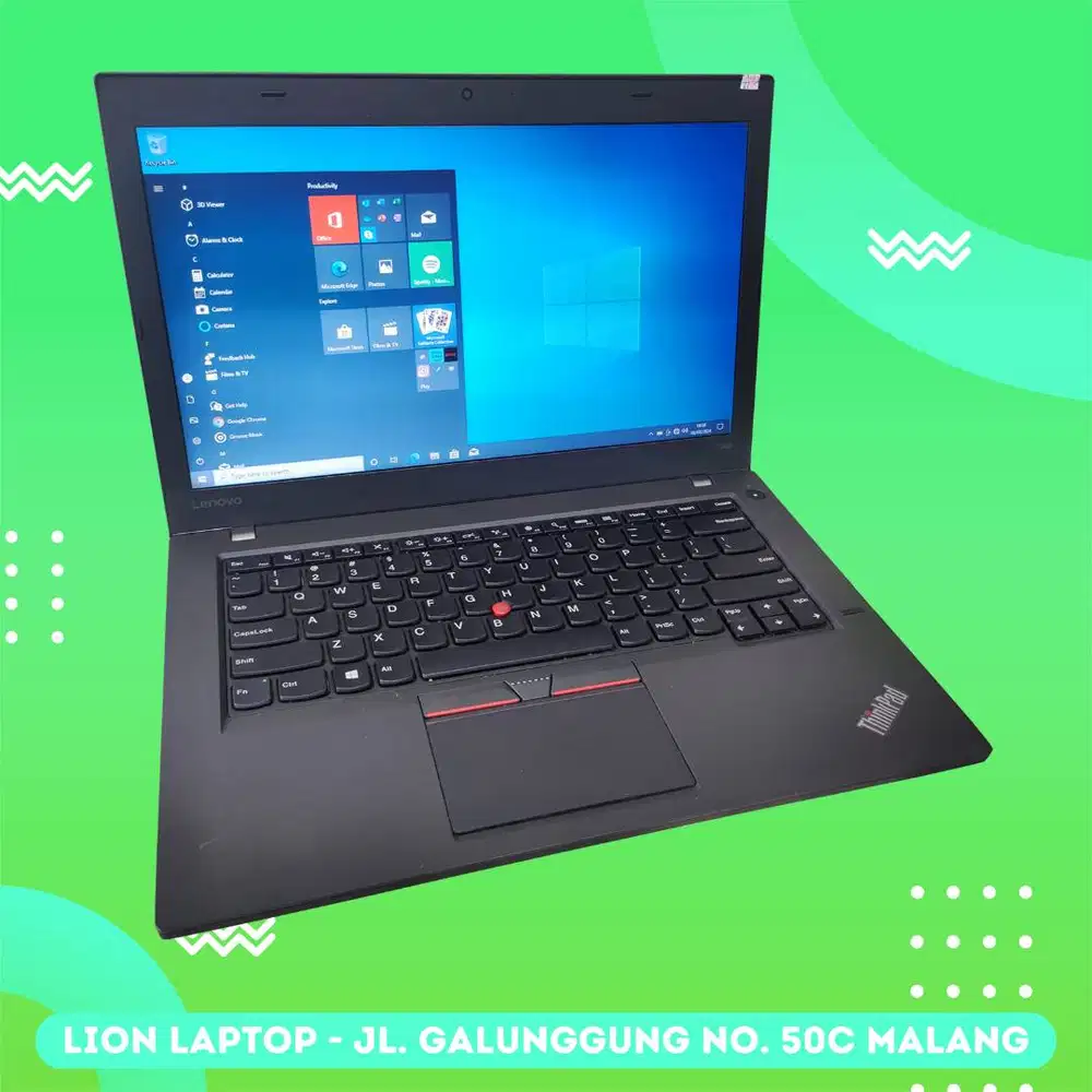 RAM 8GB Core i7 SSD 256GB Lenovo Thinkpad T460 [28|10]