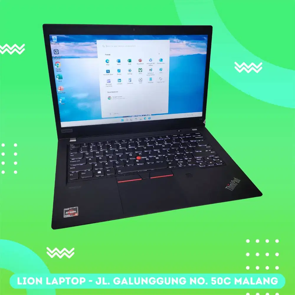 RAM 16GB AMD Ryzen 5 PRO SSD 256GB Lenovo Thinkpad T14 [28|10]