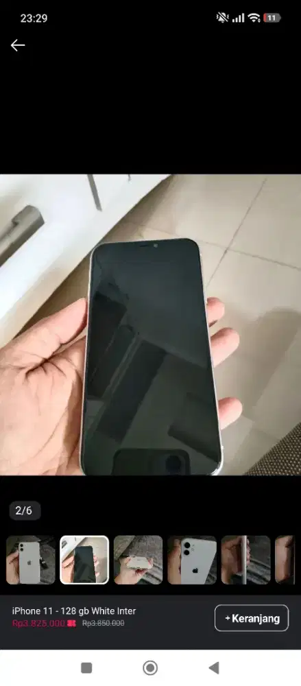 Iphone 11 inter lla 64