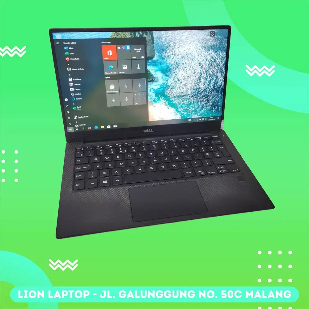 Slim & Ringan Core i7 RAM 8 SSD 256 DELL XPS 13 9360 [28|10]