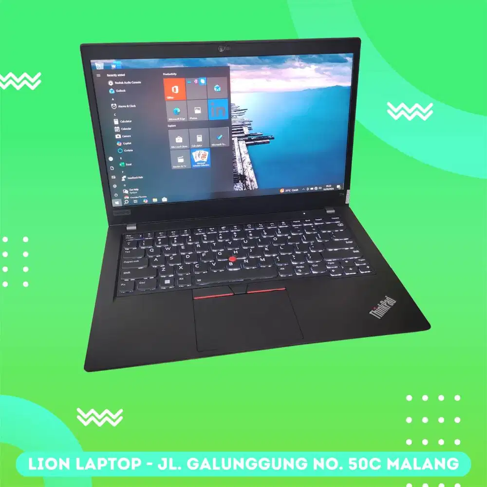 RYZEN 7 PRO-4750U (8 CORE) RAM 16GB Lenovo Thinkpad T14 [28|10]