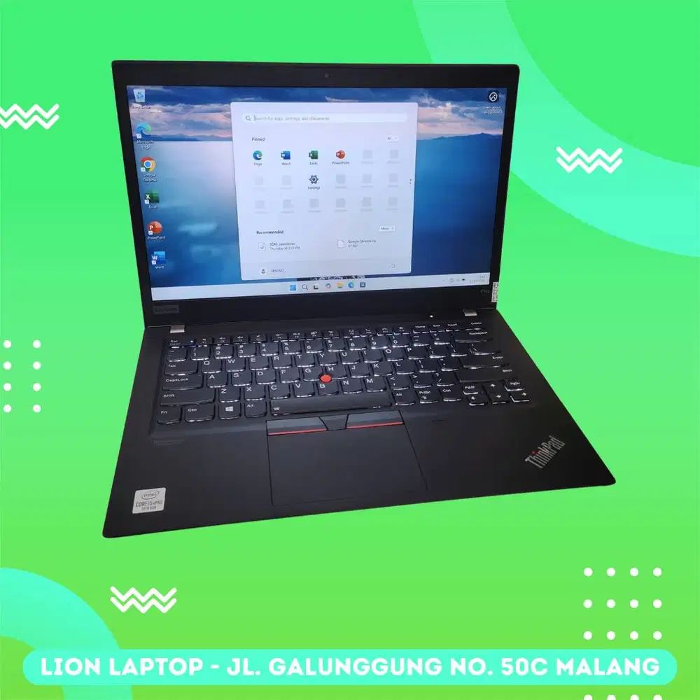 RAM 16GB Slim Core i5 Gen 10 Lenovo Thinkpad T14s [28|10]