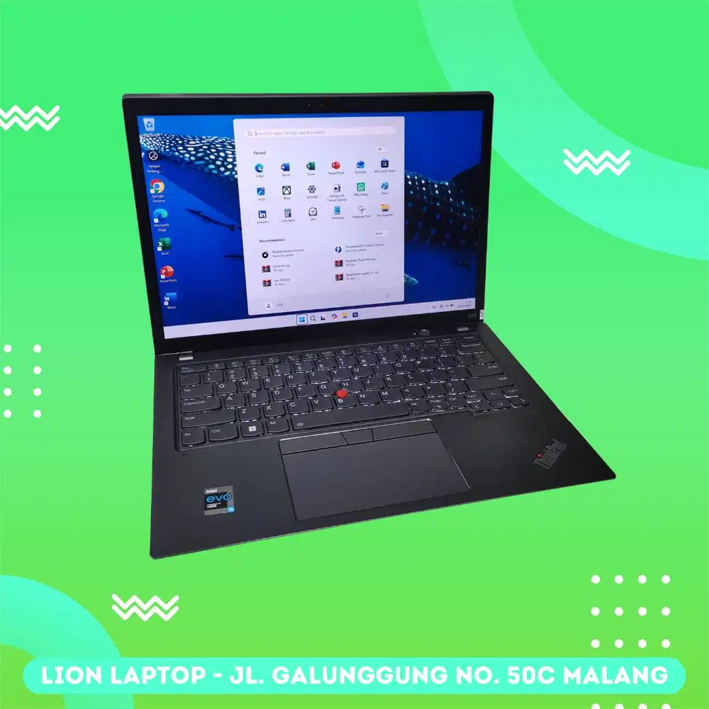 RAM 16GB i5 Gen 11 Body Auminium Lenovo Thinkpad X13 [28|10]