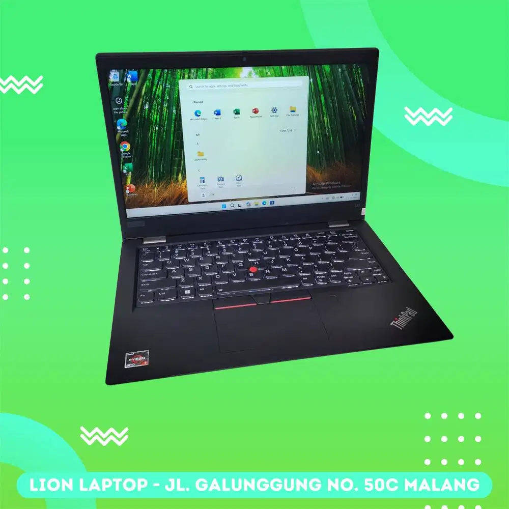 RAM 16GB Ryzen 7 5850U (8 CORE) Lenovo Thinkpad L13 [28|10]