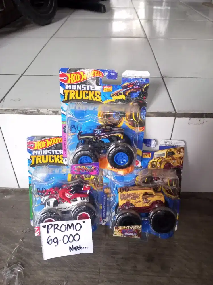 PROMO Mainan anak monster truck