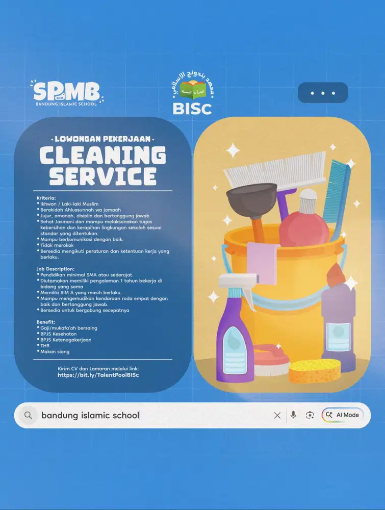 Cleaning Service Sekolah