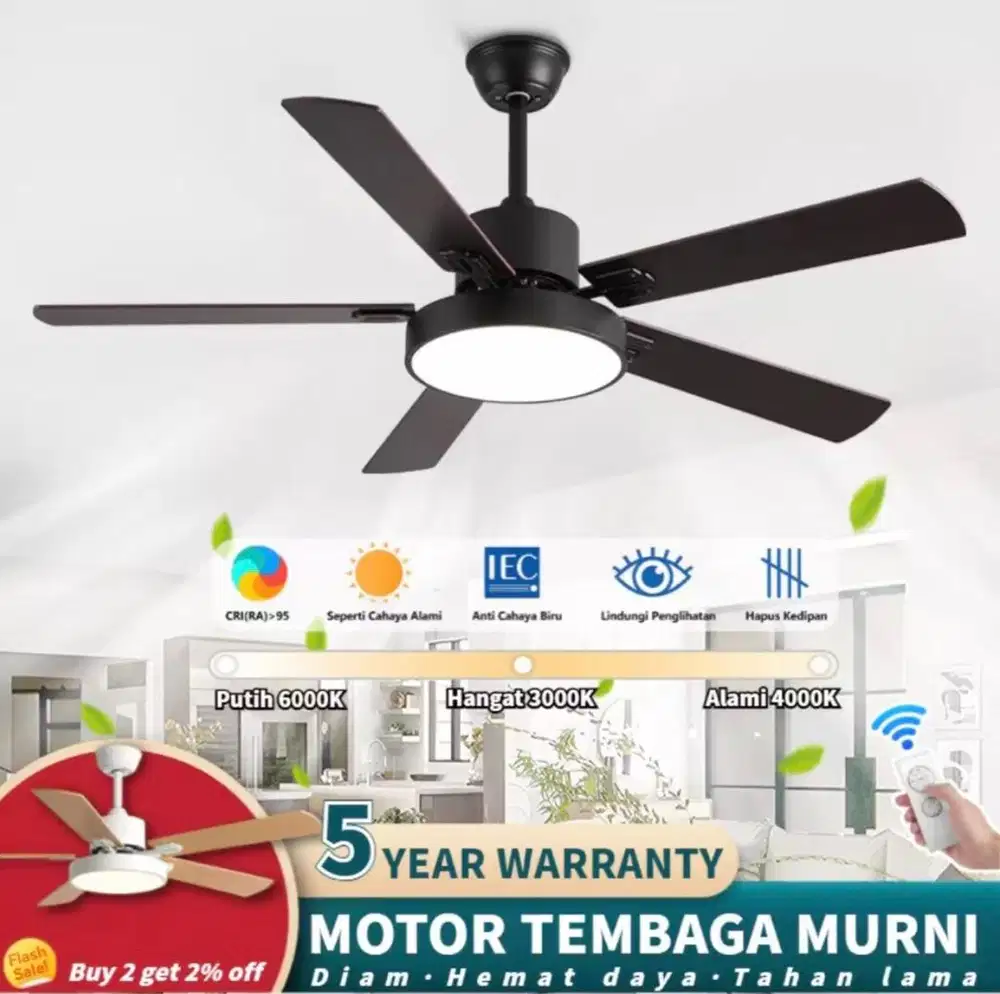 Kipas angin atap / kipas angin lampu atap